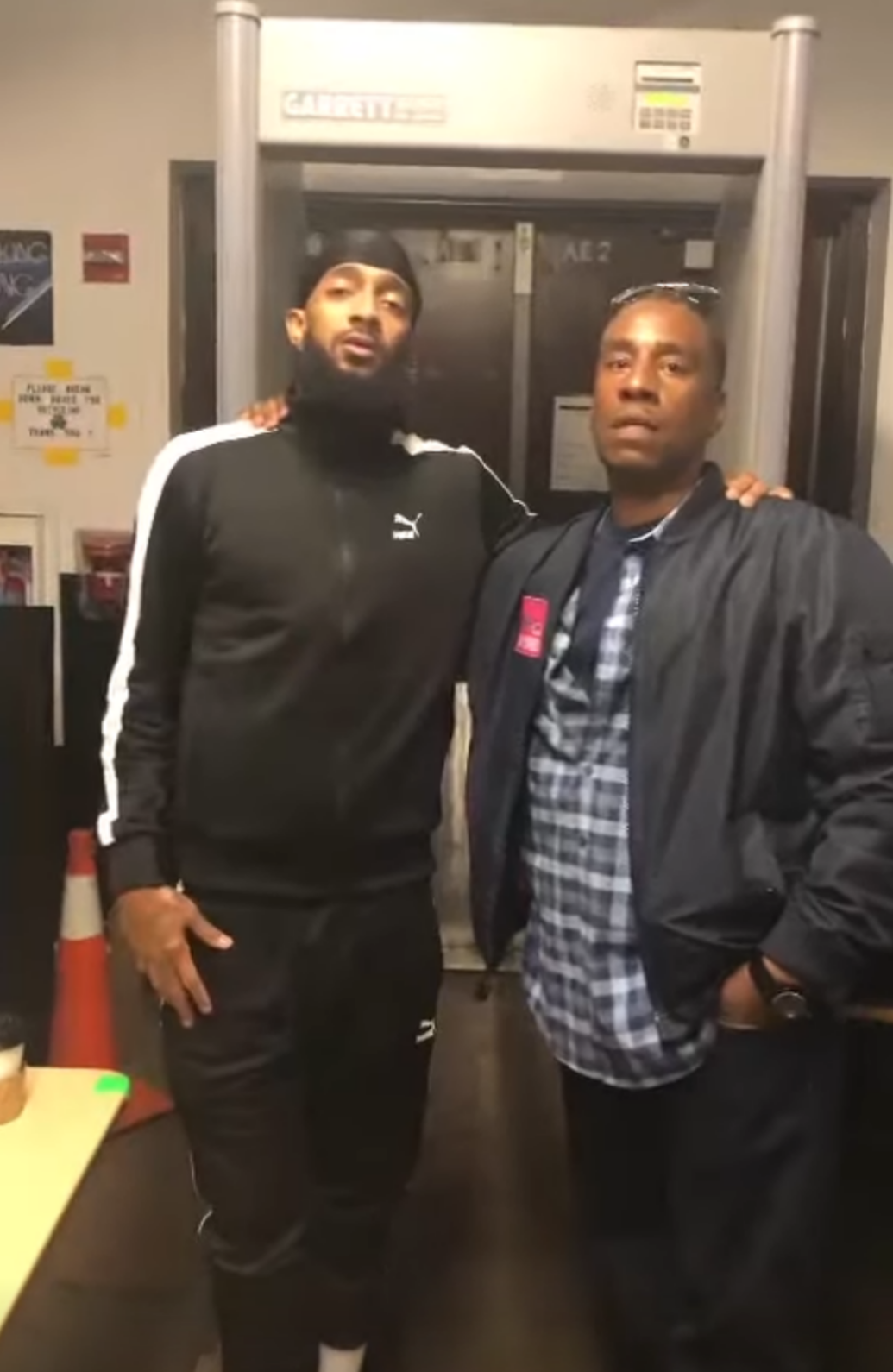 Nipsey Hussle and Darrell Jones